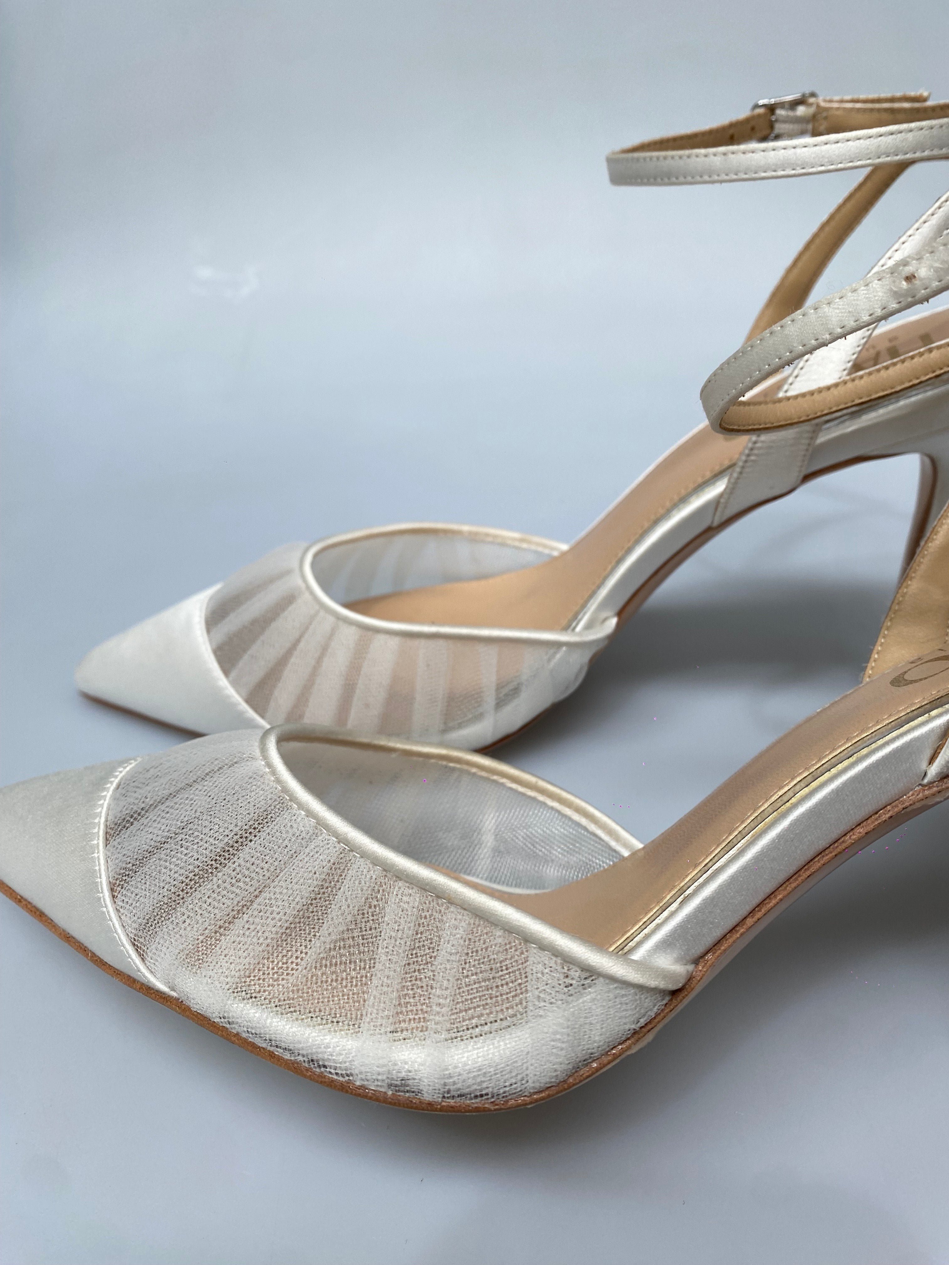 OUTLET - Chantelle Tulle - White - Size 8