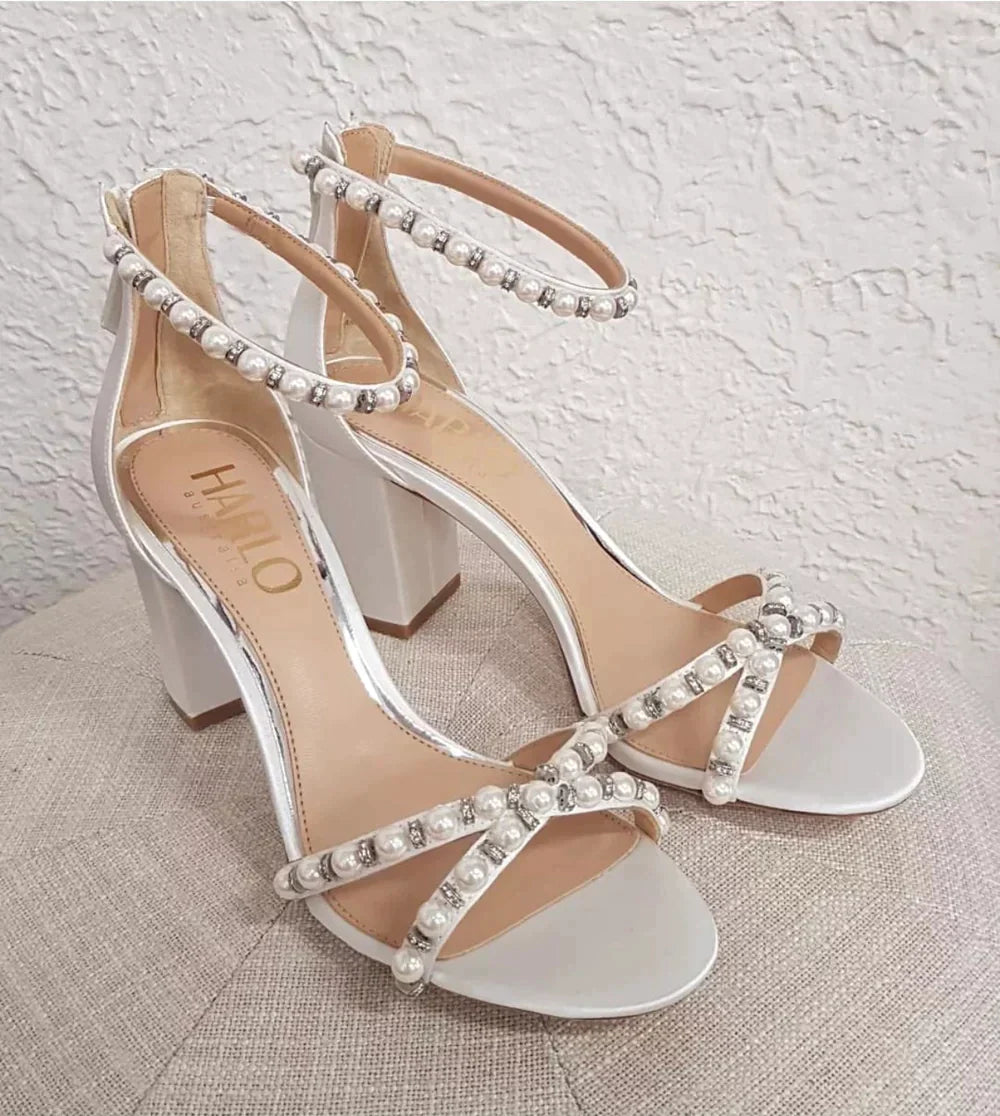 FINAL SALE OUTLET - Alexene - White - Size 11