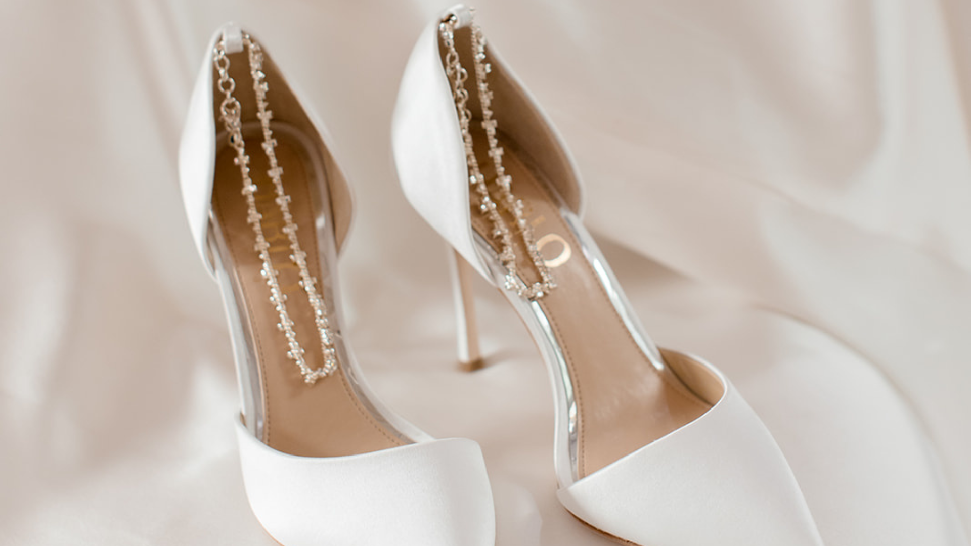 CRYSTAL WEDDING HEELS