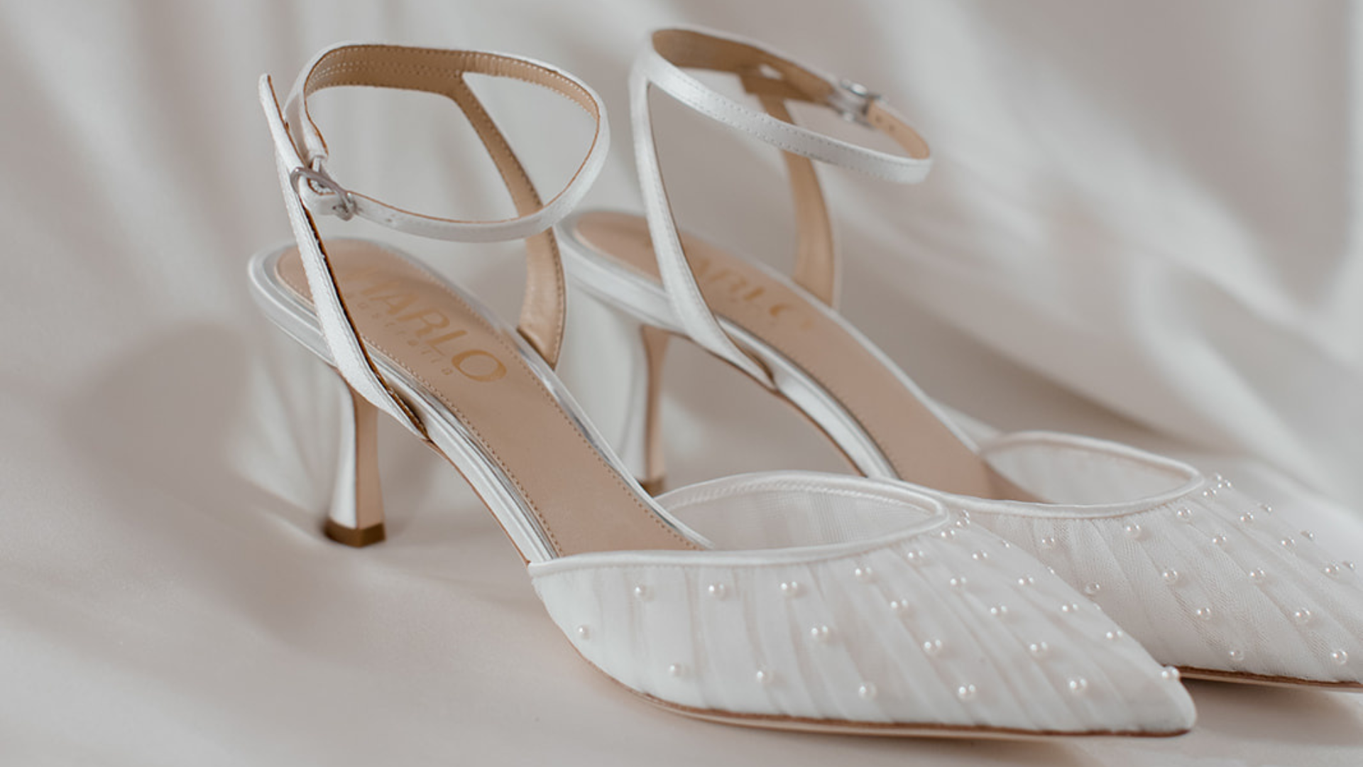 LOW HEEL WEDDING SHOES