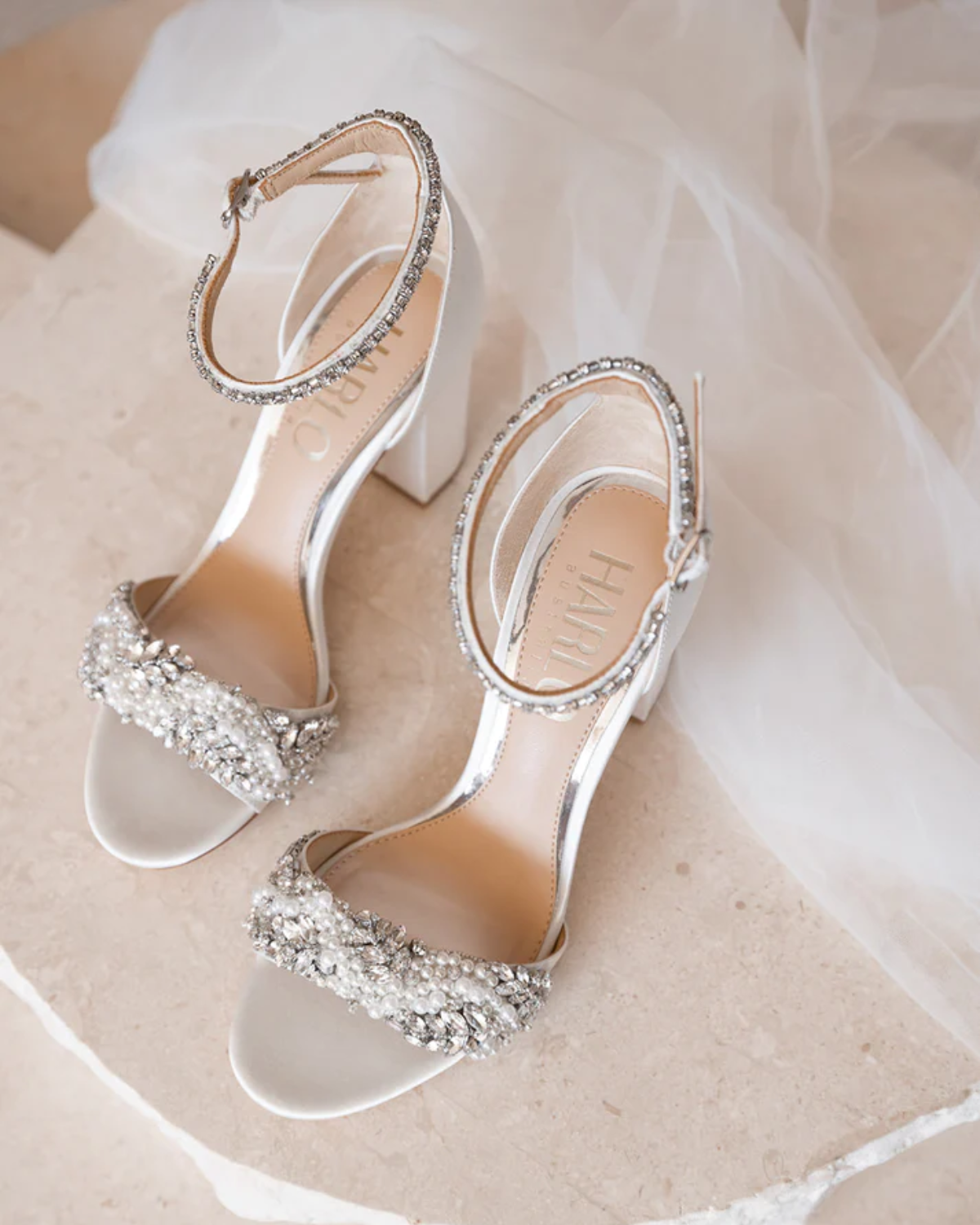 Adele block heel sandal top