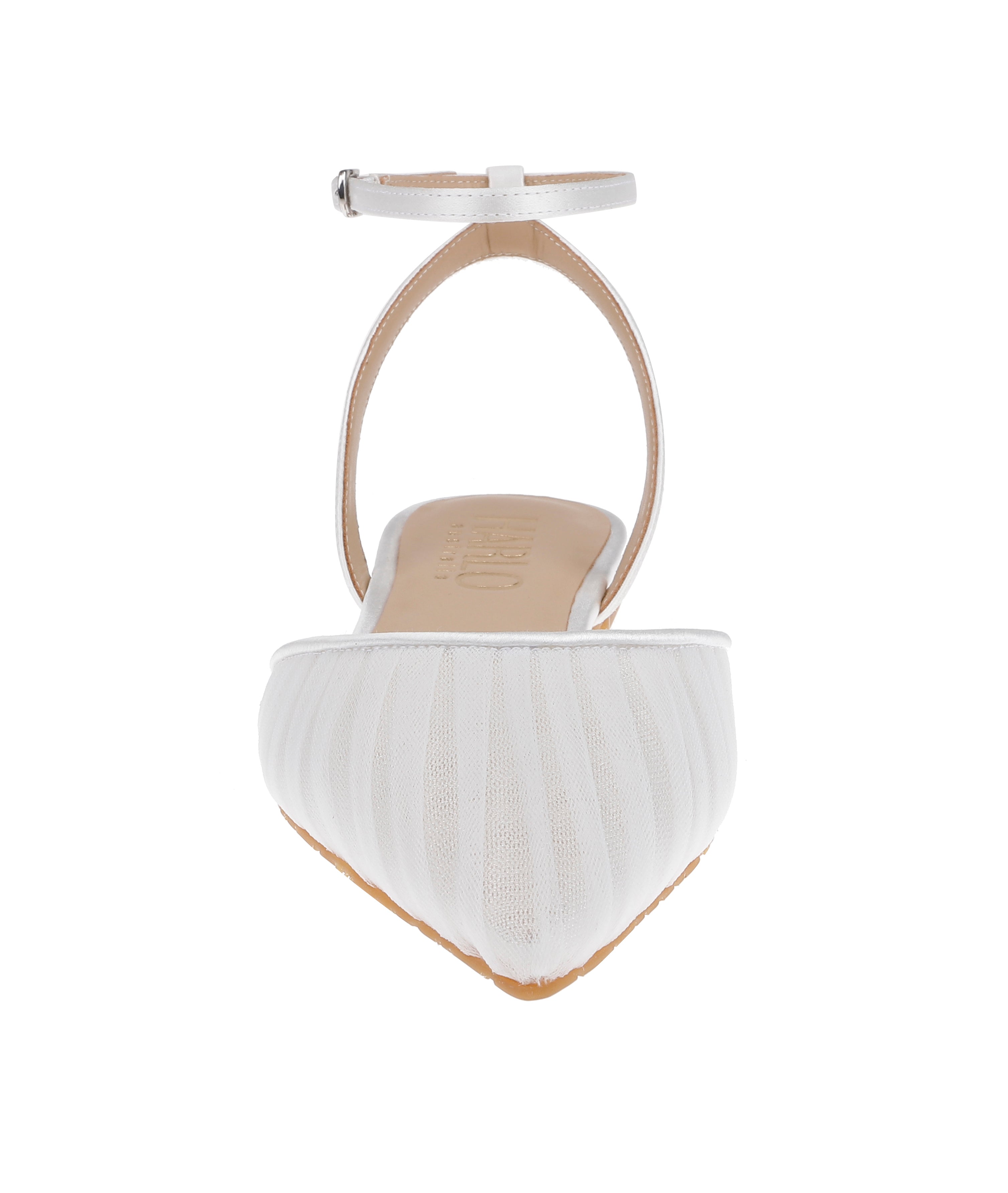 Chanel Tulle - White Tulle Flats