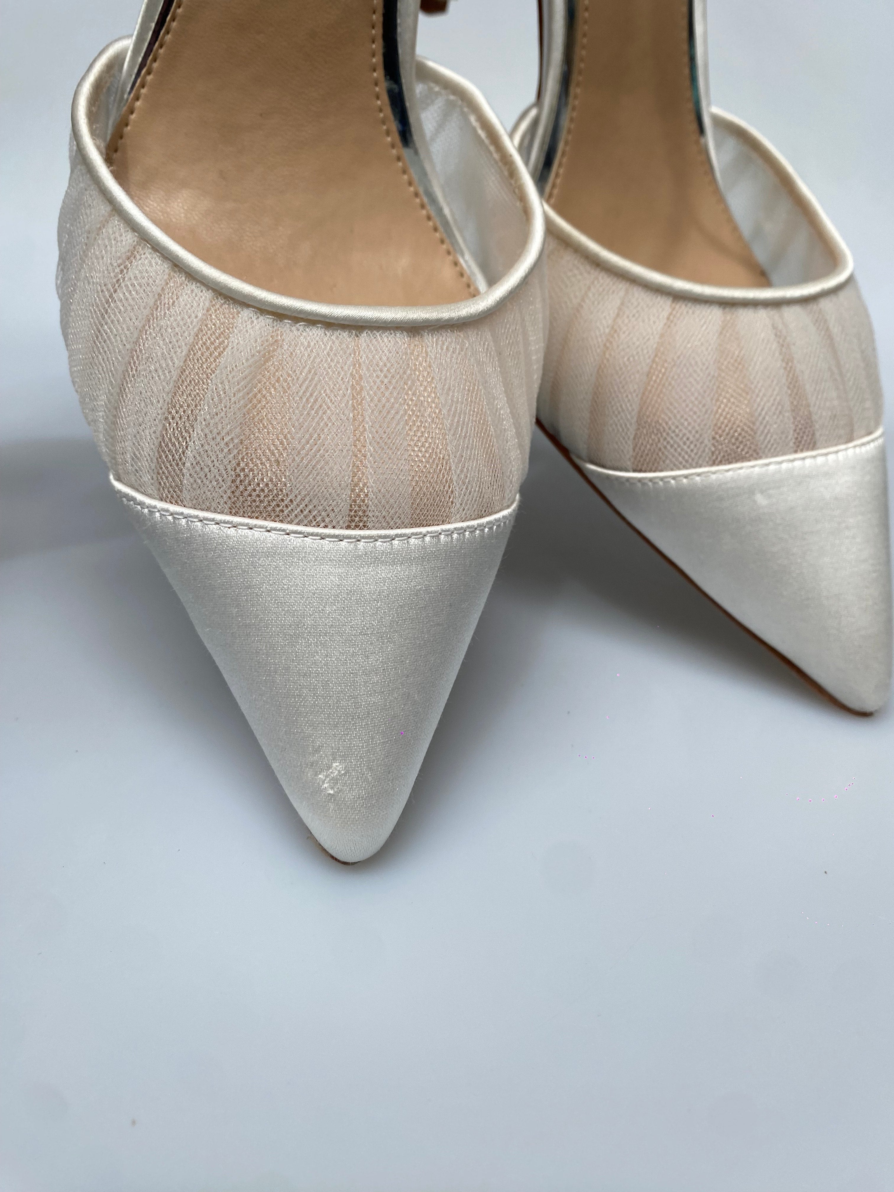 OUTLET - Chantelle Tulle - White - Size 8