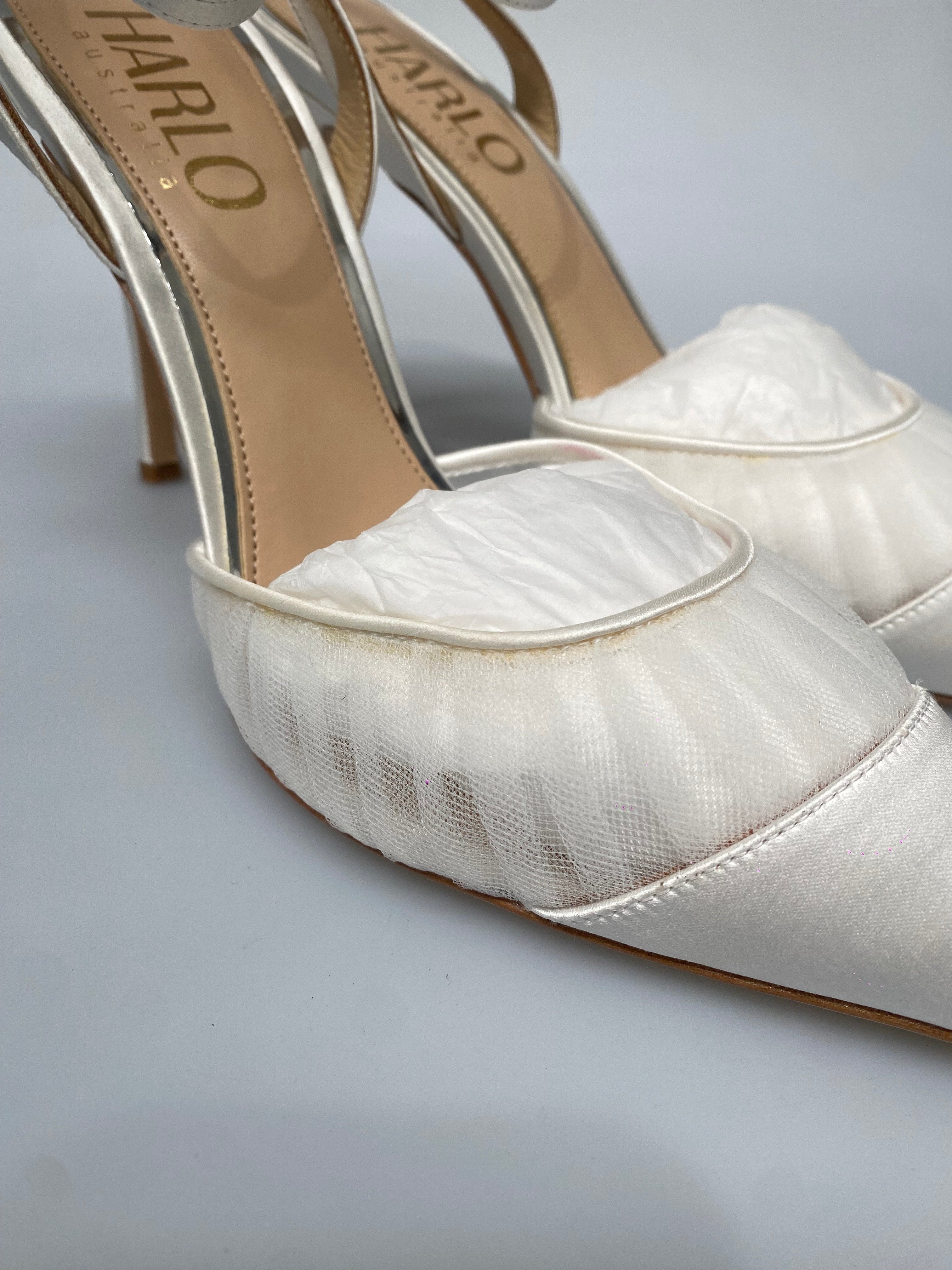 OUTLET - Chantelle Tulle - White - Size 9