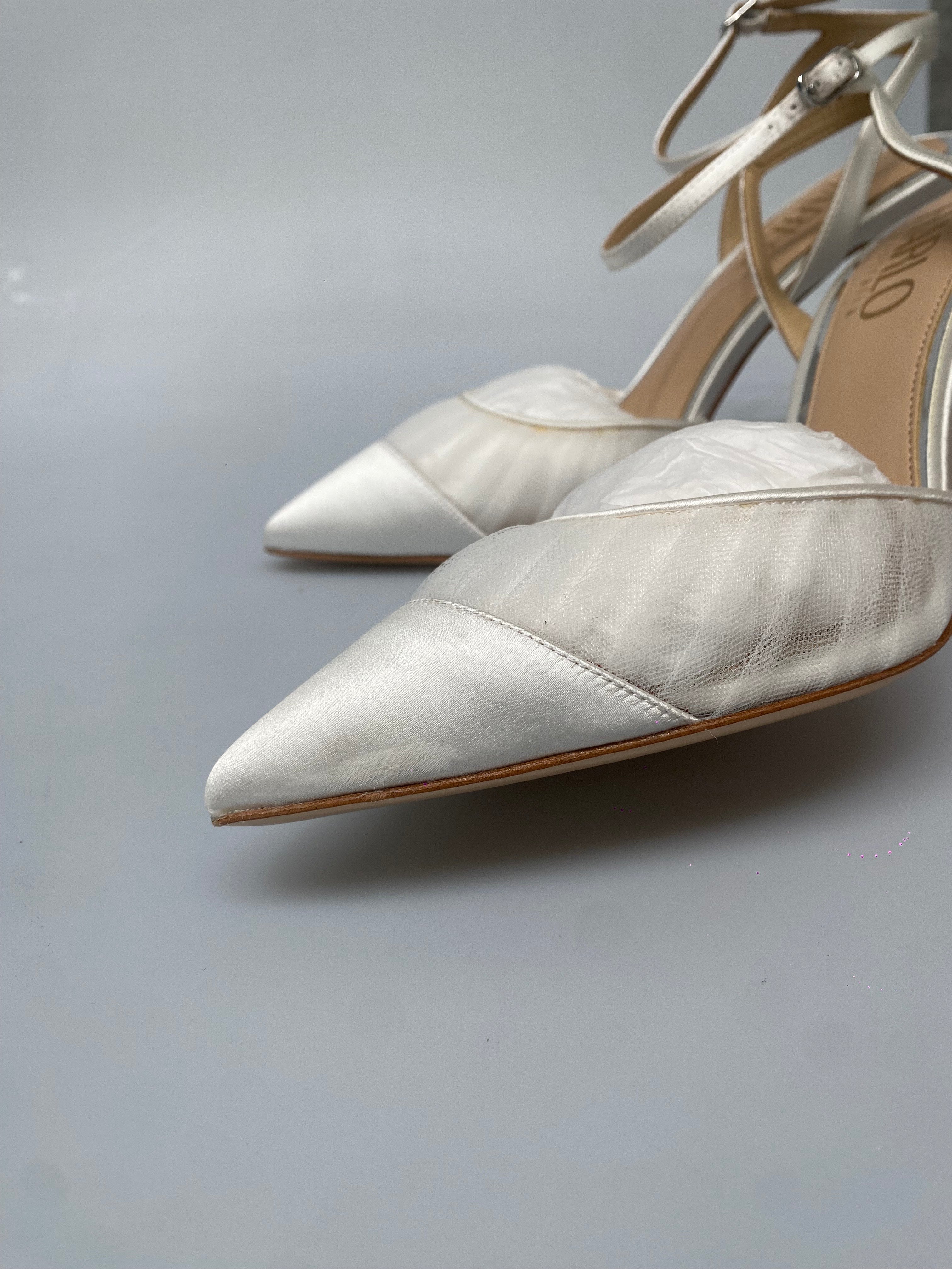 OUTLET - Chantelle Tulle - White - Size 9